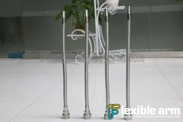 Flexible gooseneck tube assembly for faucet and water purifier OEM applications
