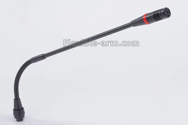 Flexible gooseneck microphone stand for conference