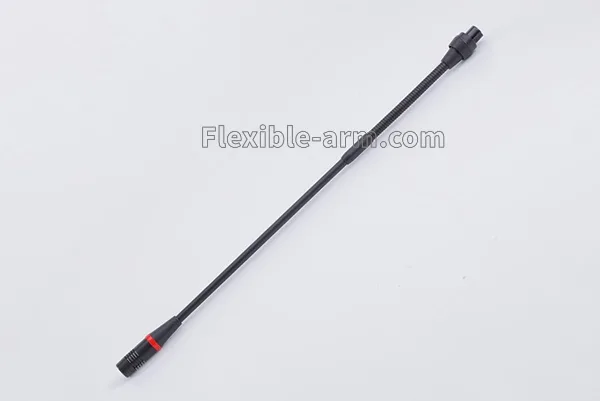 Gooseneck microphone arm using Flexible gooseneck arms