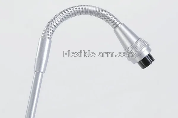 Adjustable gooseneck microphone stand