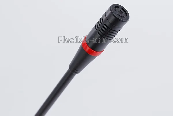 Gooseneck microphone stand using Flexible gooseneck arms
