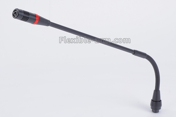 Flexible gooseneck microphone stand for conference