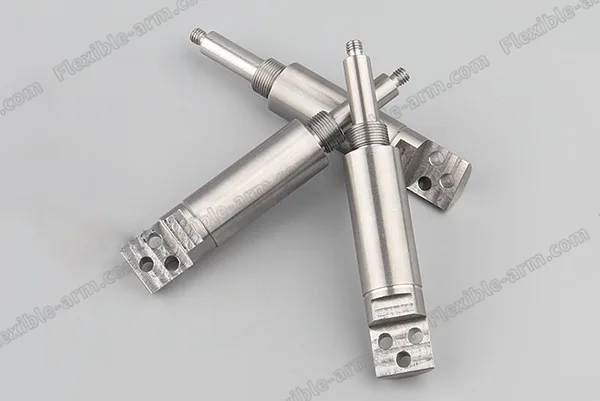CNC machined carbon steel and mild steel component comparison