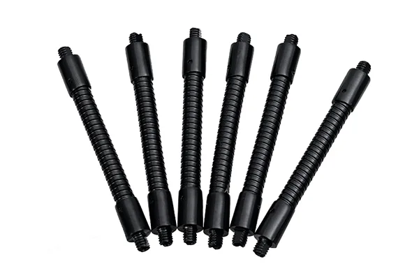 Flexible Black Plating Gooseneck material and finish detail for custom gooseneck tubing