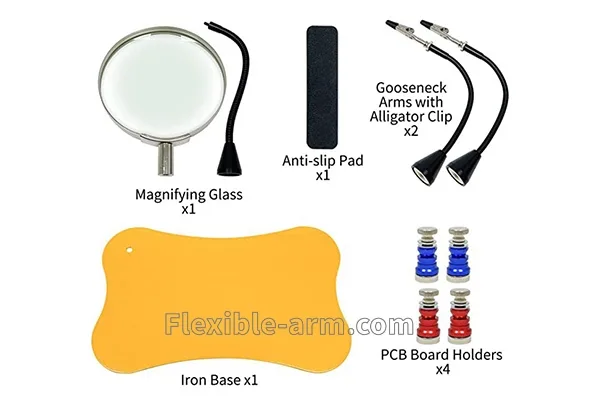 Magnetic Helping Hand product detail for OEM flexible arm and gooseneck tubing review