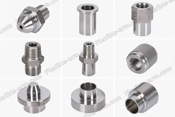 Metal Oem Cnc Machining 4 CNC machined component detail for OEM procurement review