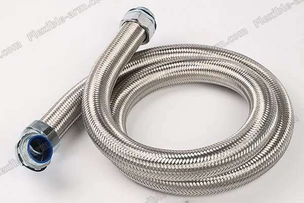 Ss Wire Overbraided Corrugated product detail for OEM flexible arm and gooseneck tubing review