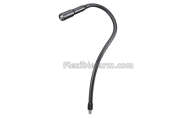 Flexible arm for lighting using Gooseneck lamp parts