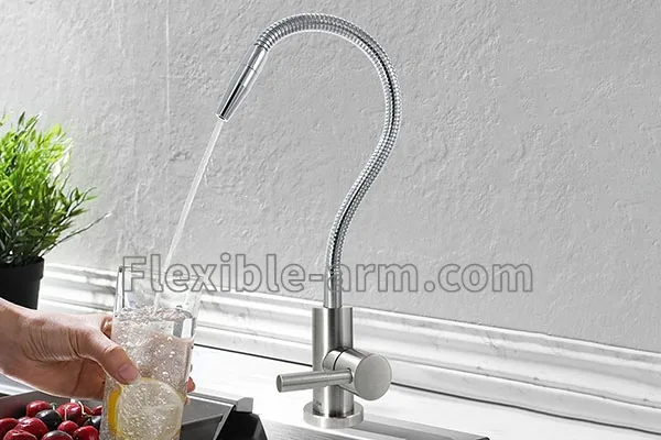 Flexible gooseneck faucet for custom OEM projects
