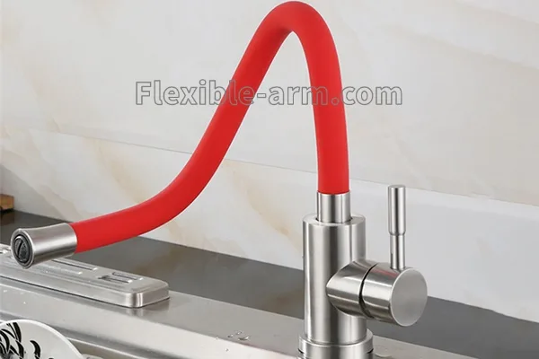 flexible gooseneck kitchen faucet