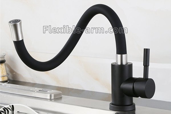 flexible gooseneck kitchen faucet 2