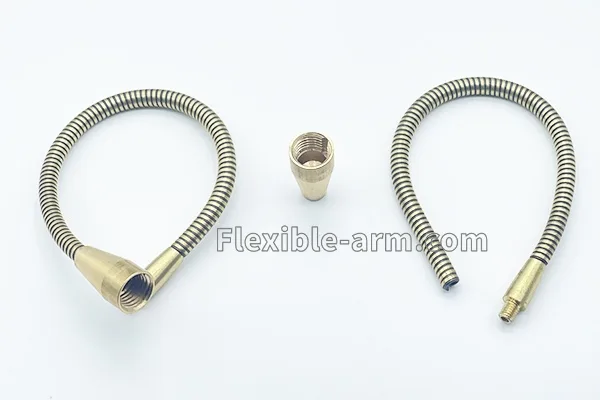 Flexible lamp holder using Gooseneck lamp parts