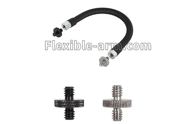 Flexible webcam holder with bendable gooseneck support