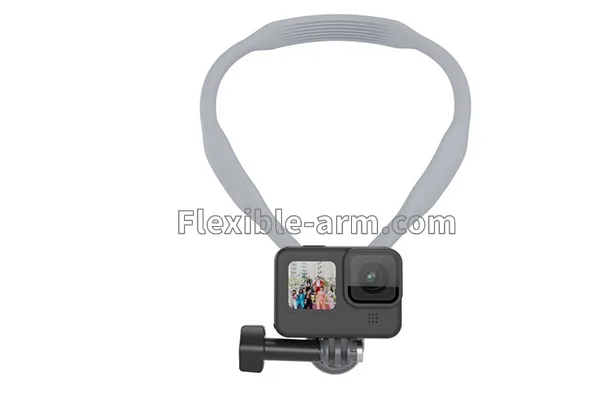 Gooseneck camera arm for adjustable imaging position