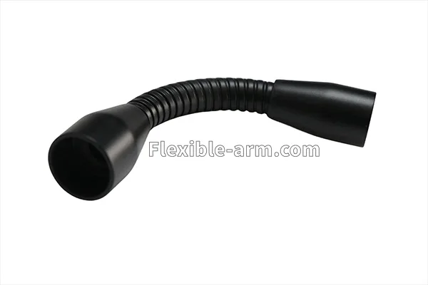 Tablet holder stand with flexible gooseneck arm for positioning