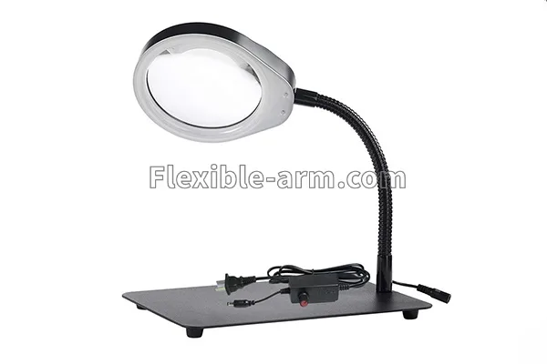 Magnifier Flexible Arm product detail for OEM flexible arm and gooseneck tubing review