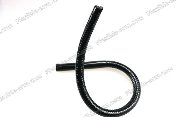 Black Plating Flexible Gooseneck Arm 6 material and finish detail for custom gooseneck tubing