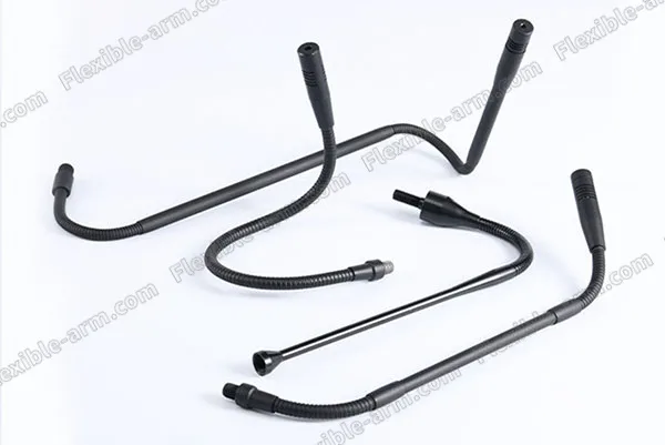 Black Plating Flexible Gooseneck Pipe 5 material and finish detail for custom gooseneck tubing