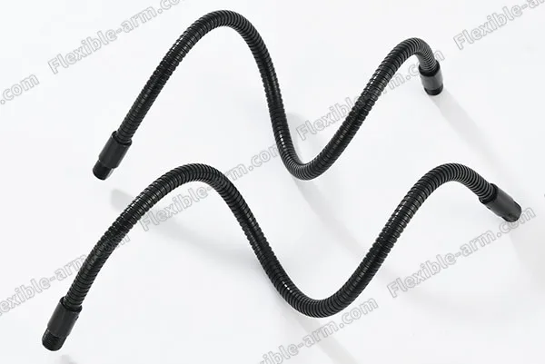 Black Plating Flexible Gooseneck Pipe 6 material and finish detail for custom gooseneck tubing