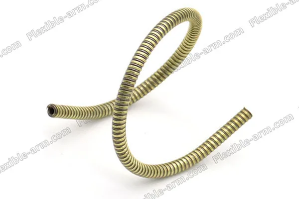 Brass and stainless steel flexible gooseneck tubing for custom OEM projects
