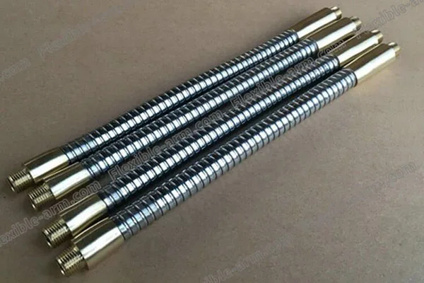 Brass and steel flexible gooseneck tubing for custom OEM projects