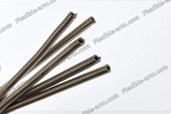 Brass and steel flexible metal tube for adjustable OEM hardware