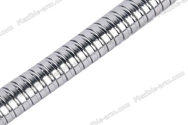 Chrome Plating Flexible Gooseneck Tube 6 material and finish detail for custom gooseneck tubing
