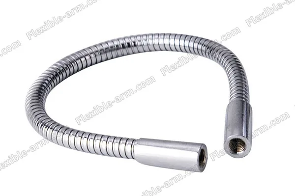 Chrome plated flexible gooseneck tubing for OEM adjustable arms