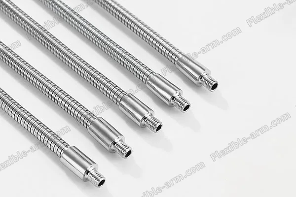 Chrome Plating Gooseneck Tube 1 material and finish detail for custom gooseneck tubing