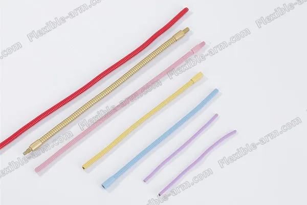 Color Painted Flex Tubing 3 material and finish detail for custom gooseneck tubing