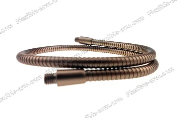 Color Painted Lighting Flexible Arms 2 material and finish detail for custom gooseneck tubing