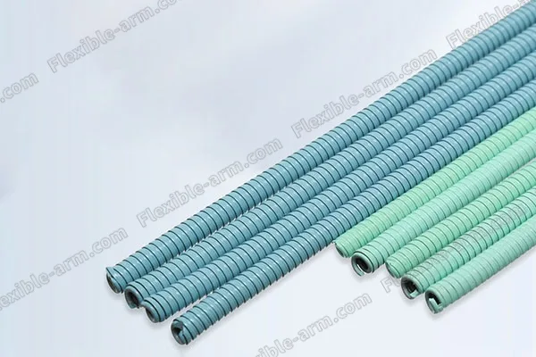 Color Painted Lighting Support Arms 3 material and finish detail for custom gooseneck tubing