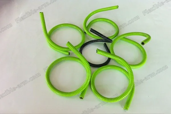 Color Painted Lighting Support Flexible Arms 2 material and finish detail for custom gooseneck tubing