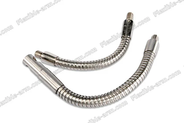 Nickel plated flexible gooseneck tubing for custom OEM projects