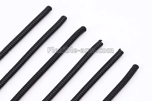 flexible lamp hose using black plating gooseneck hose assemblies