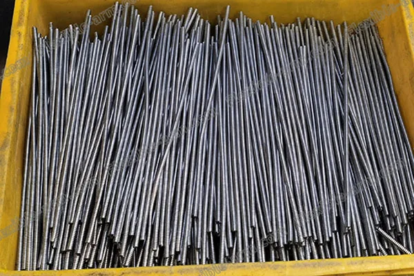 Steel Flex Arms 4 material and finish detail for custom gooseneck tubing