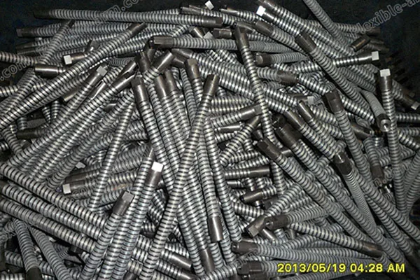 Steel Flexible Gooseneck Pipe 4 material and finish detail for custom gooseneck tubing