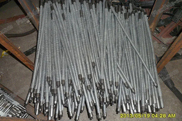 Steel Flexible Gooseneck Pipe 6 material and finish detail for custom gooseneck tubing