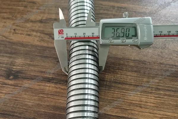 Steel Flexible Gooseneck material and finish detail for custom gooseneck tubing