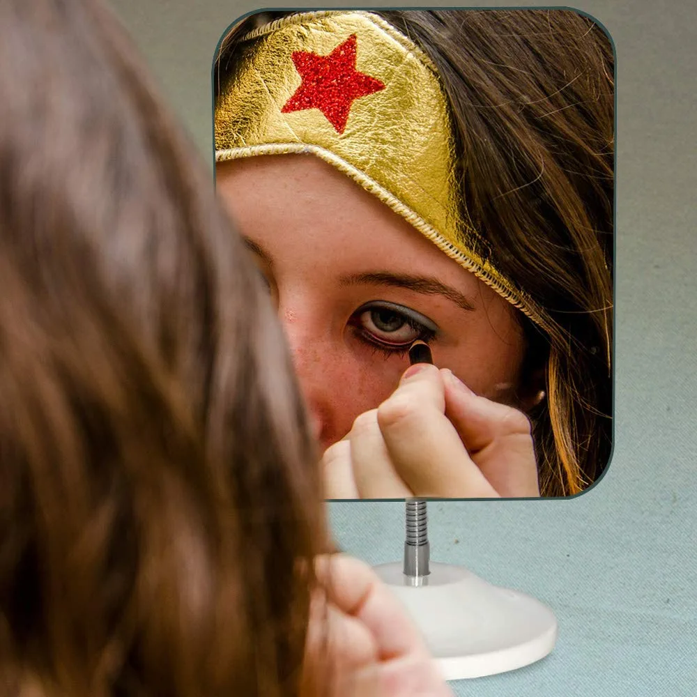 Adjustable flexible gooseneck mirror arm for custom mirror products
