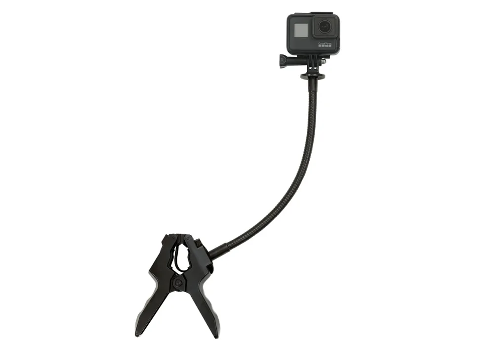 Flexible gooseneck holder arm for device mounting applications