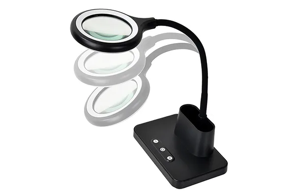 Magnifying Glass Flexible Arm product detail for custom flexible arm RFQ review