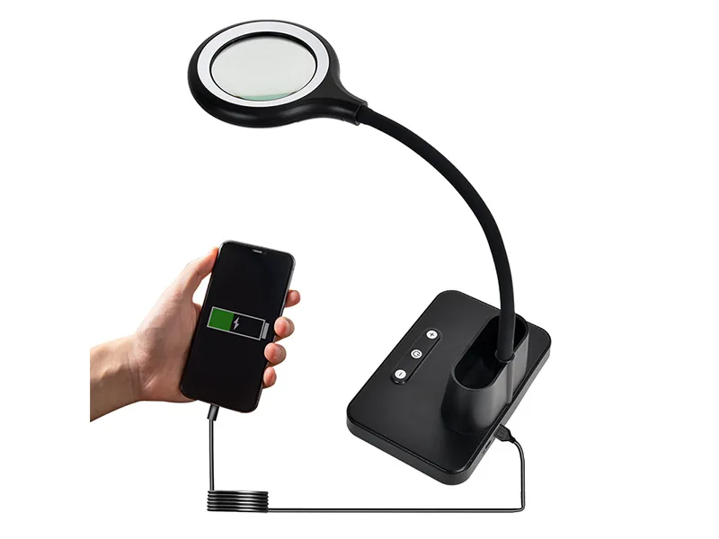Magnifying Glass Flexible Stand product detail for OEM flexible arm and gooseneck tubing review