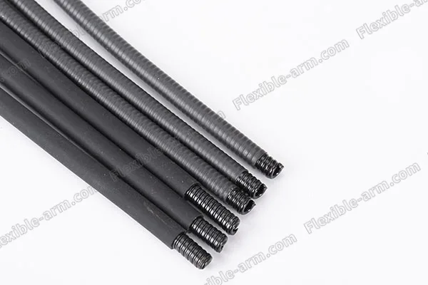 PE coated flexible gooseneck tubing for custom OEM flexible arm assemblies