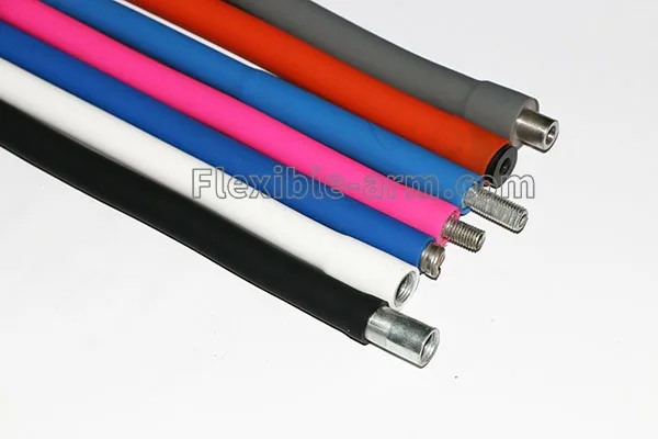 Flexible led lighting arm using Silicone gooseneck arms