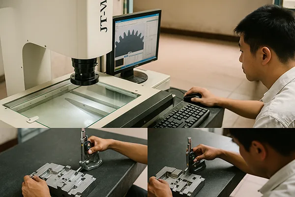 Flexible Arm manufacturing and quality inspection for custom metal components