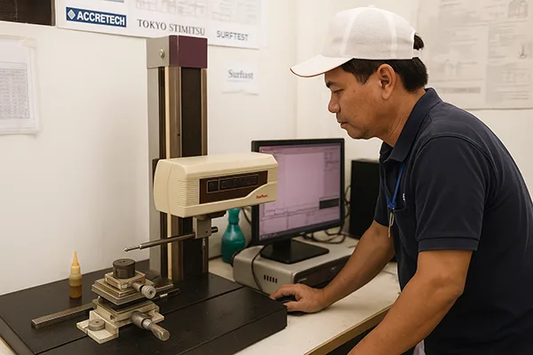 Flexible Arm manufacturing and quality inspection for custom metal components