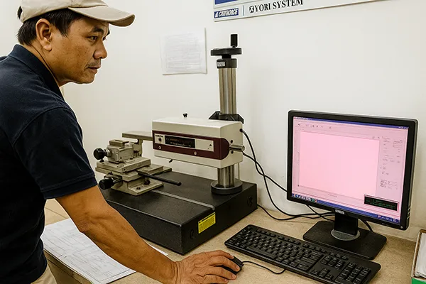 Flexible Arm manufacturing and quality inspection for custom metal components