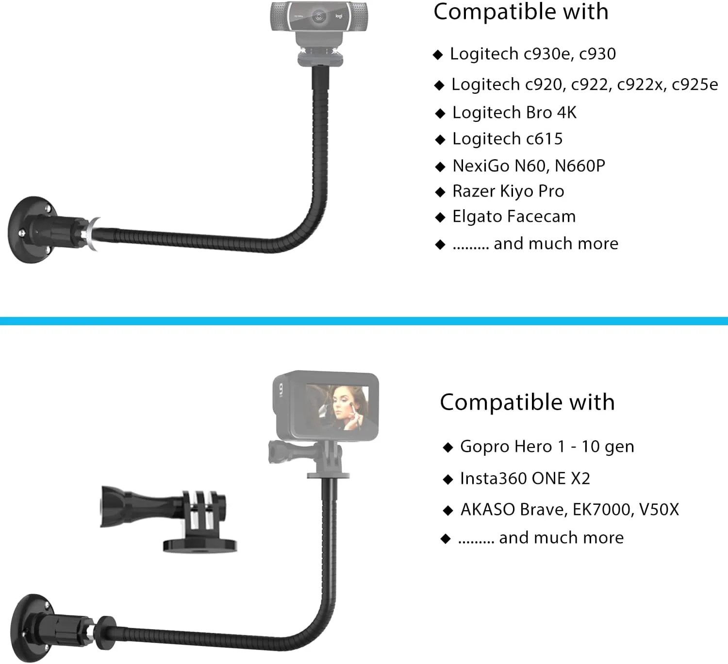 Flexible Webcam Mount