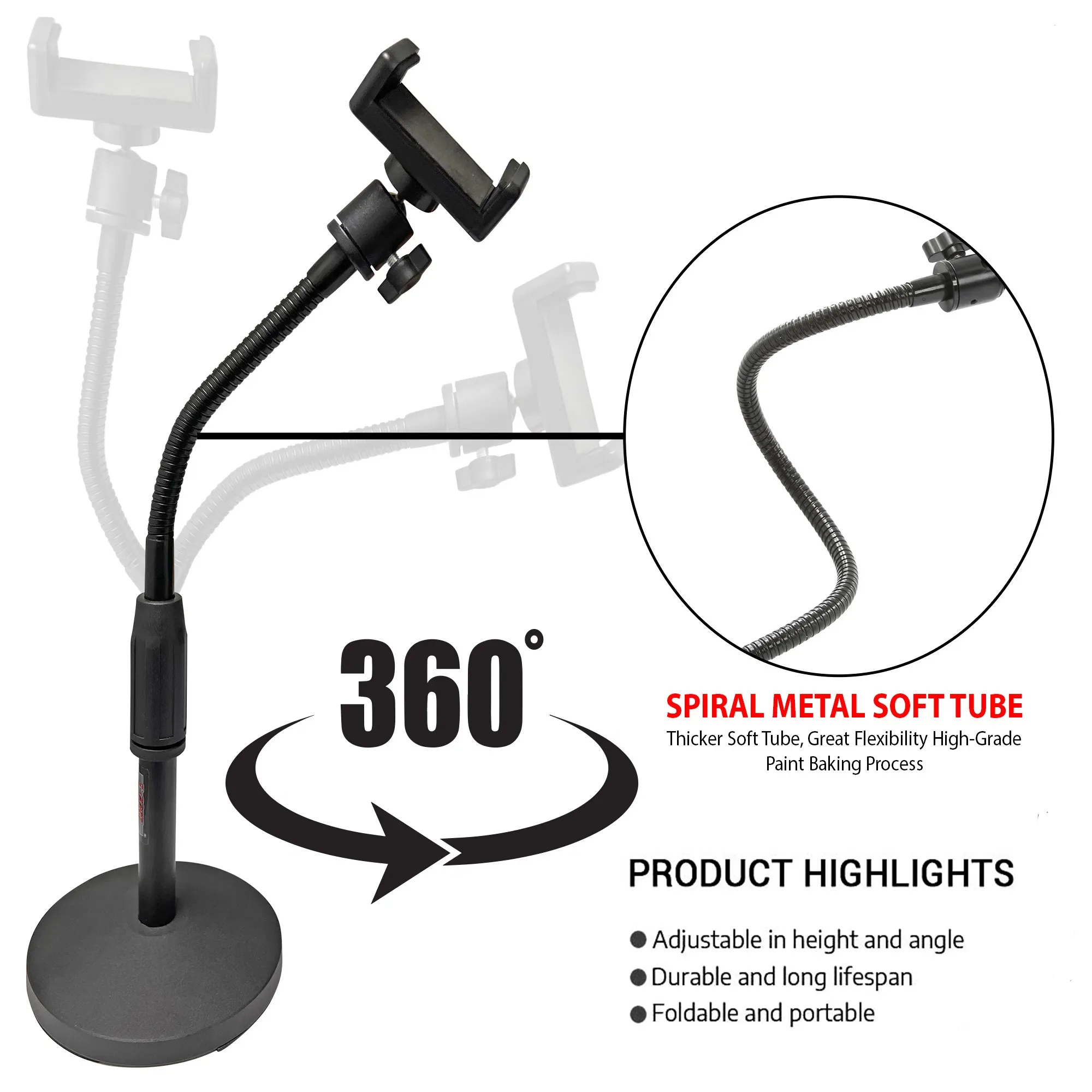 Webcam Gooseneck Stand Guide 4
